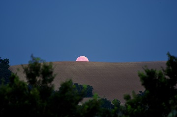 levé de lune